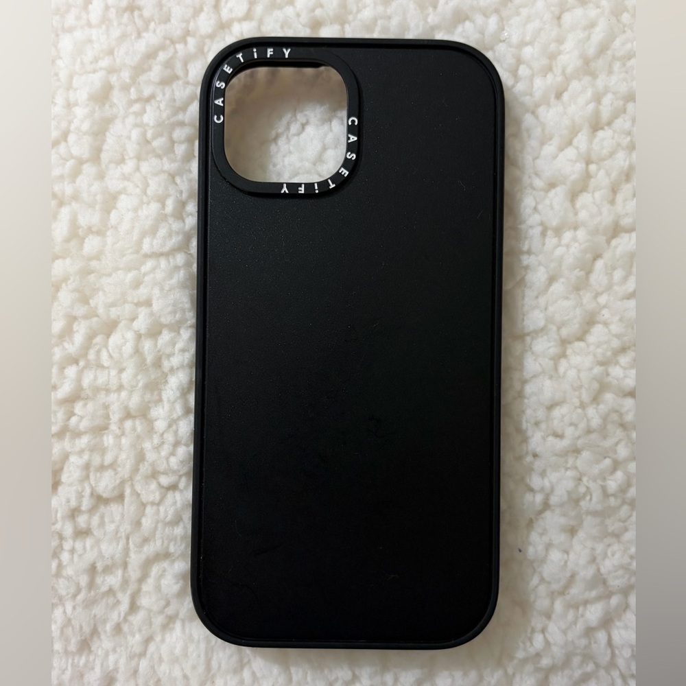Casetify Black Impact iPhone 15 Case